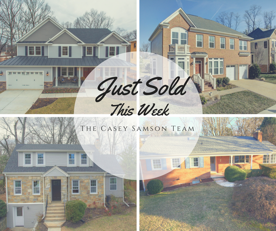Just Sold this week! Clockwise: Park, Amber Meadows, Creek Crossing and Oxford
